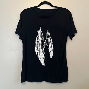 Feather Graphic Tee